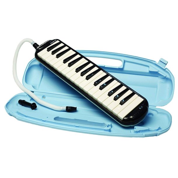 Suzuki Melodica Alto Study 32 med transporttaske - Sort